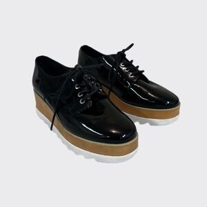 ALDO OXFORD PLATFORM SHOE | PATENT LEATHER 8.5  #FML130011